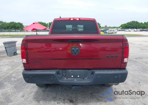 2021 Ram 1500 Classic Warlock 4X4 6'4 Box from USA, damaged, VIN 1C6RR7GGXMS562367